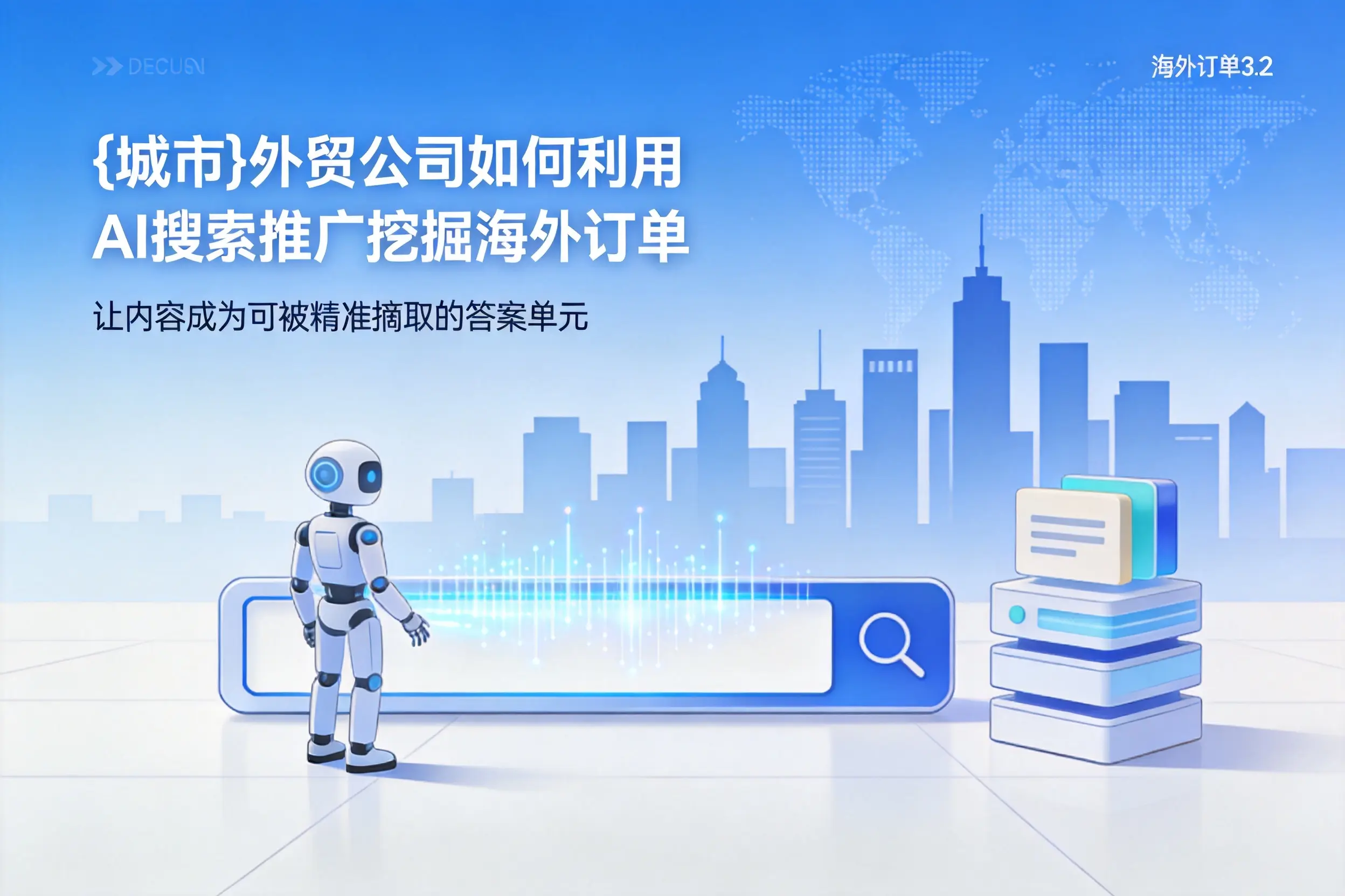 自贡外贸公司如何利用AI搜索推广挖掘海外订单