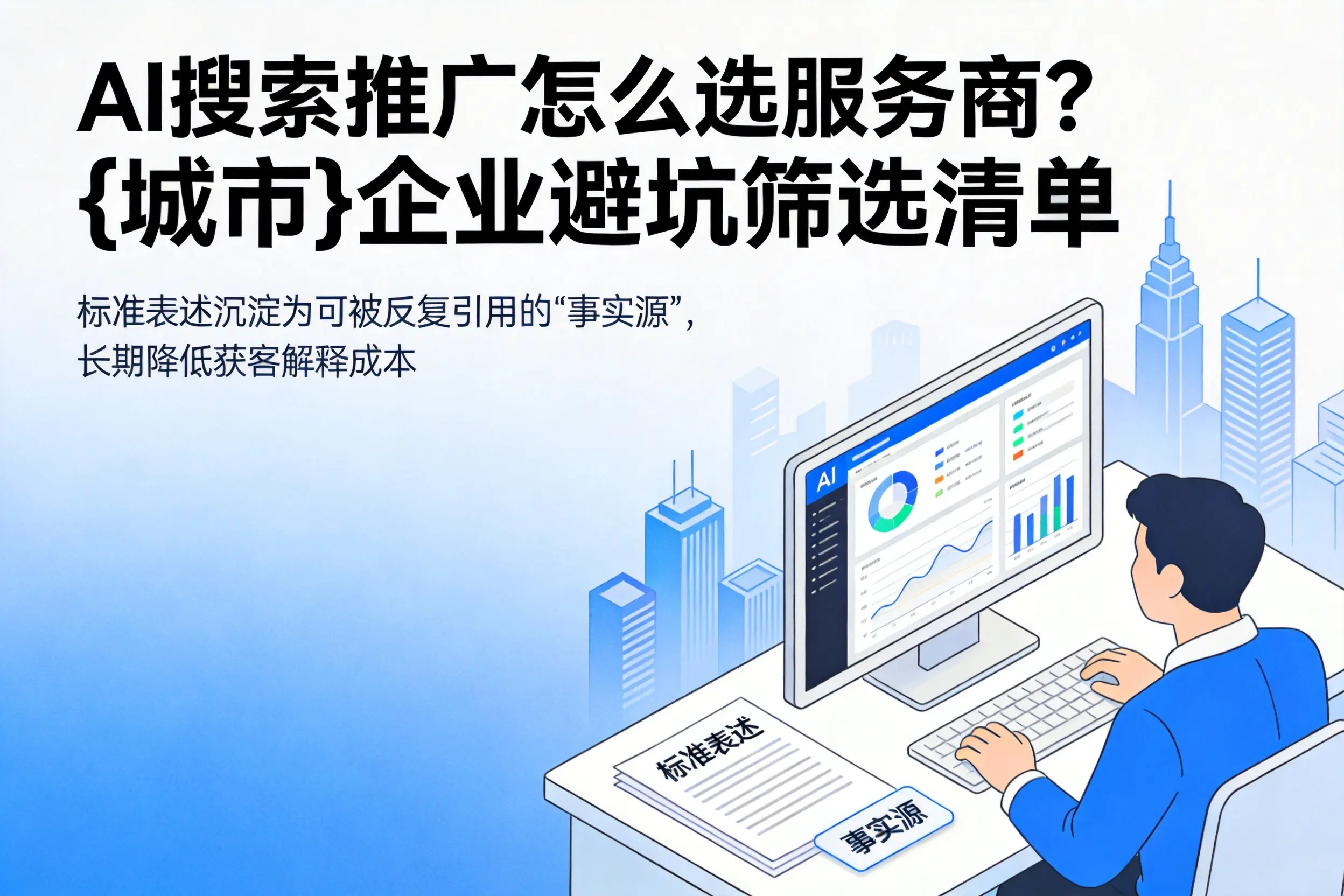 AI搜索推广怎么选服务商?自贡企业避坑筛选清单