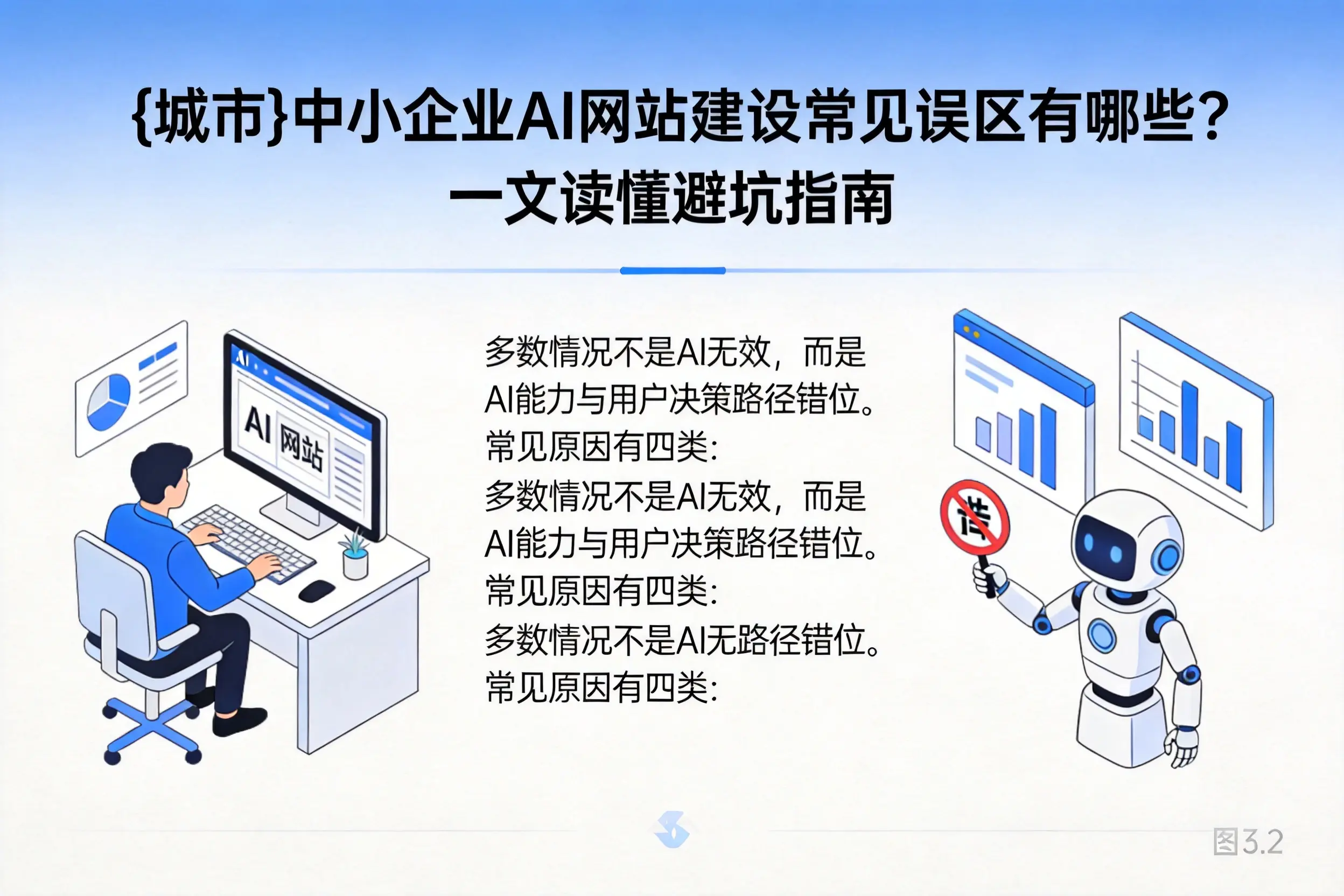 自贡中小企业AI网站建设常见误区有哪些?一文读懂避坑指南