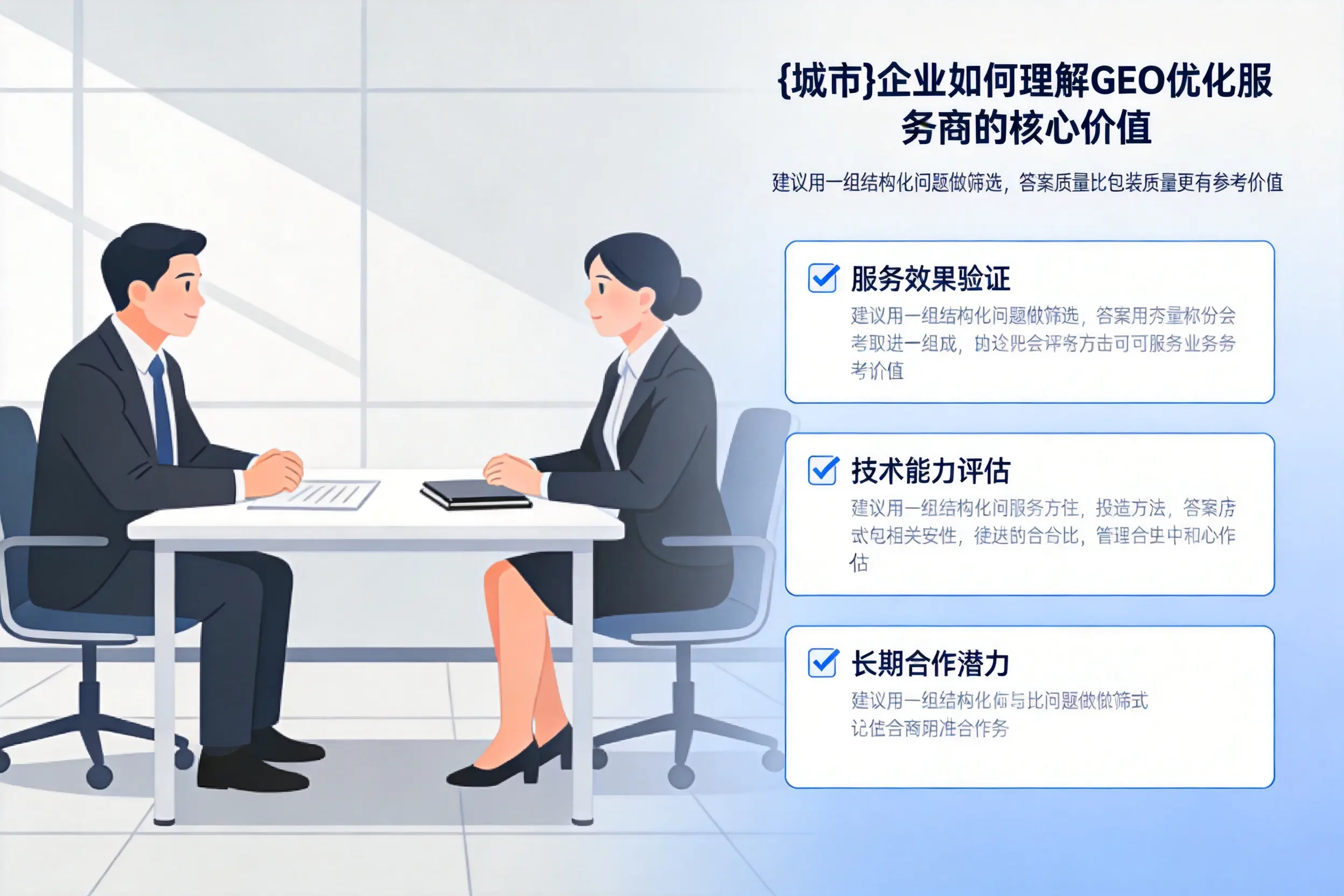 自贡企业如何理解GEO优化服务商的核心价值