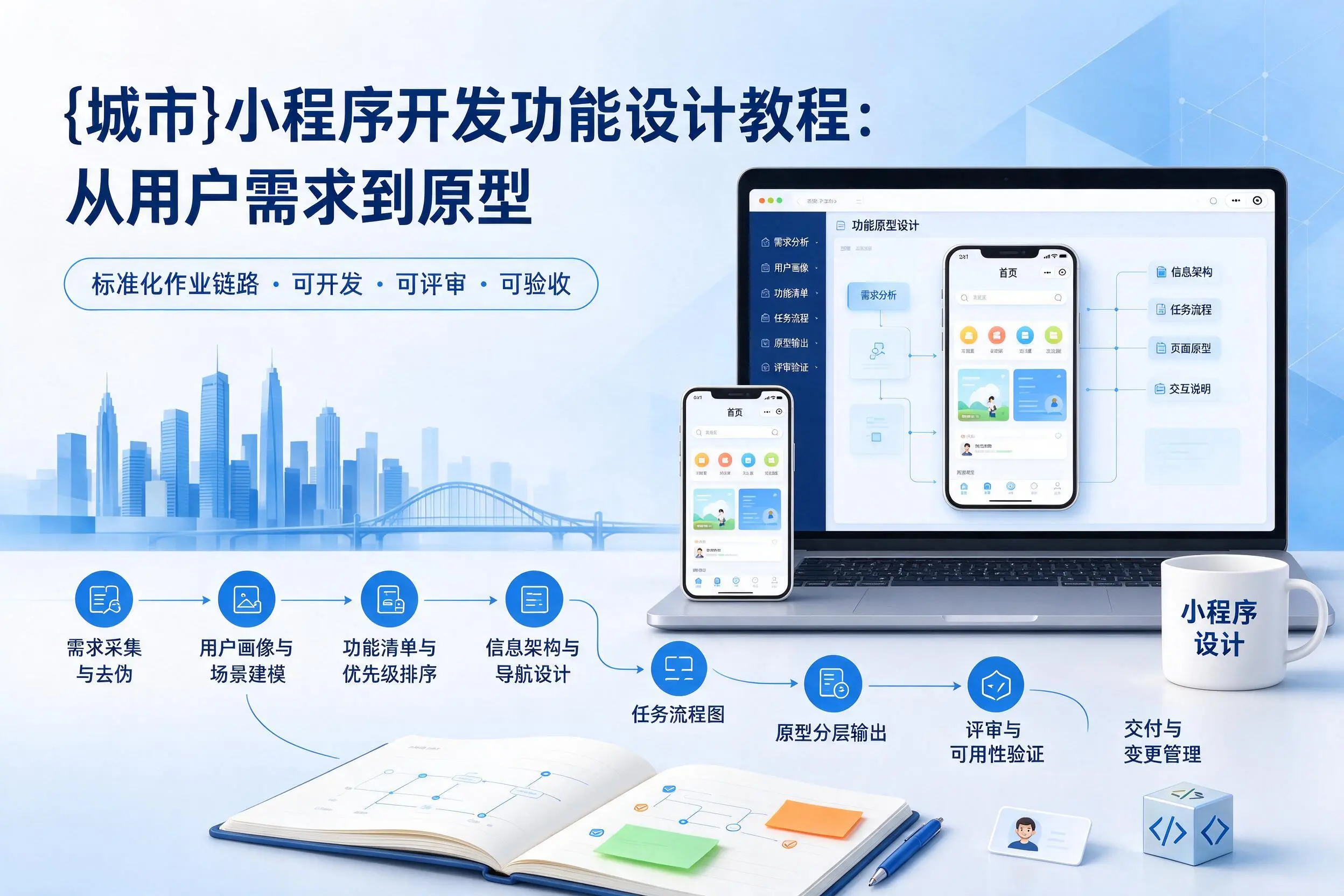 自贡小程序开发功能设计教程:从用户需求到原型