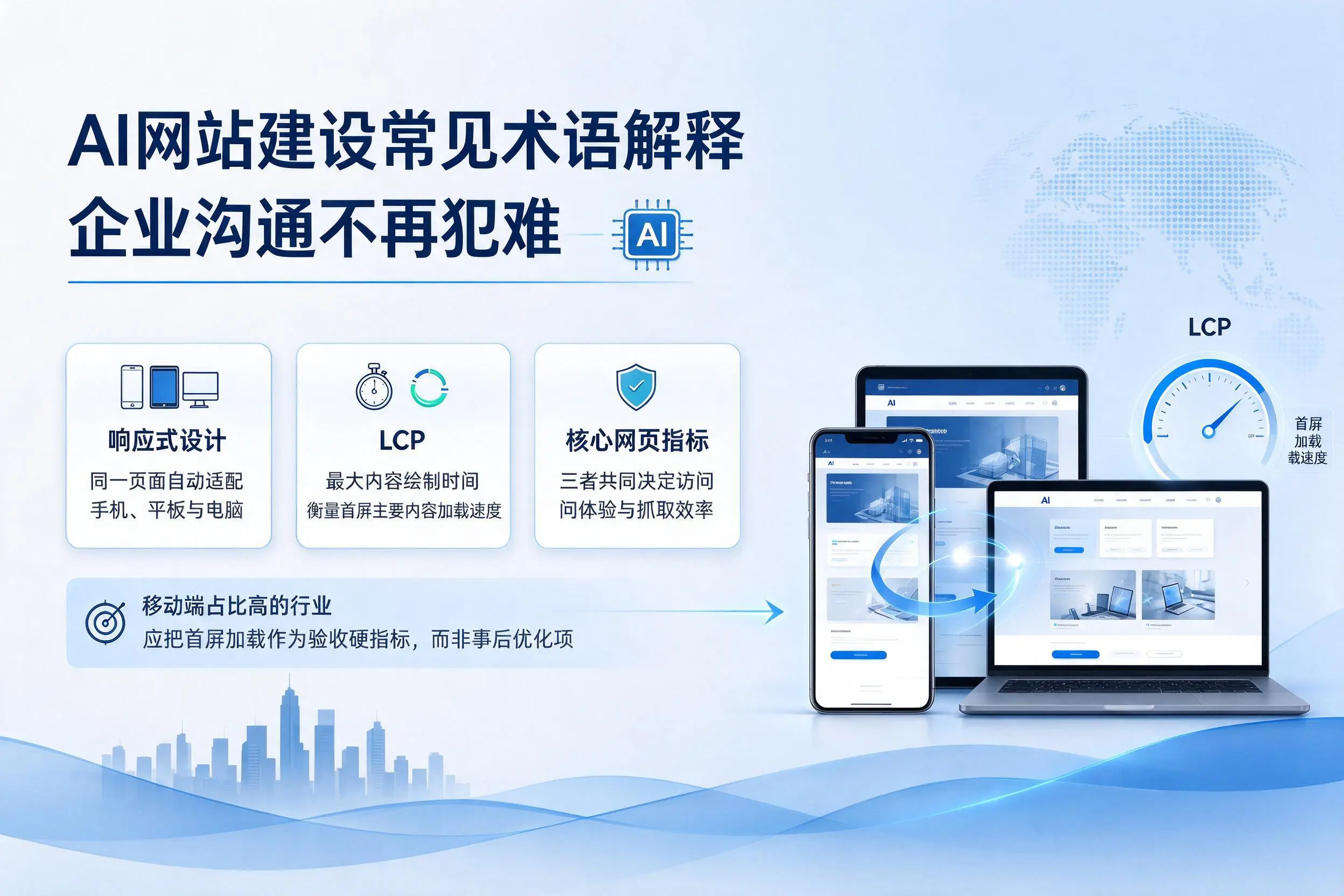 AI网站建设常见术语解释，自贡企业沟通不再犯难