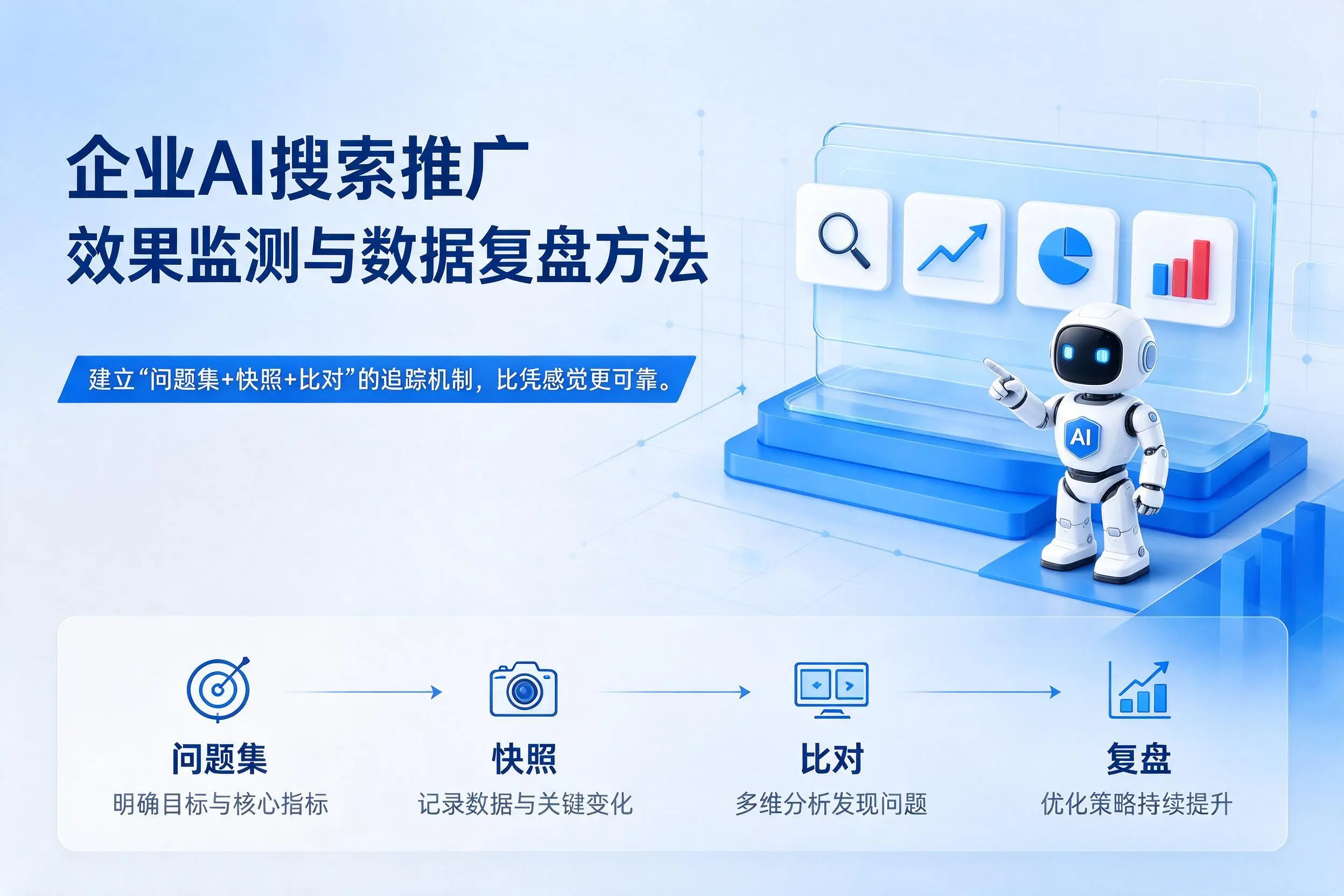 自贡企业AI搜索推广效果监测与数据复盘方法